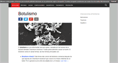 Desktop Screenshot of botulismo.org