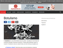 Tablet Screenshot of botulismo.org